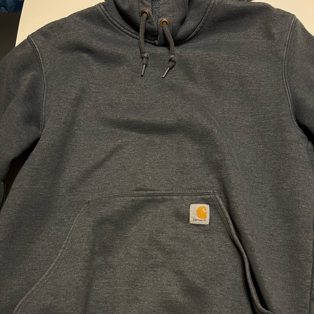 Gray Carhartt hoodie